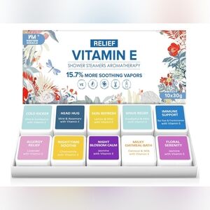 Vitamin E Shower Steamers